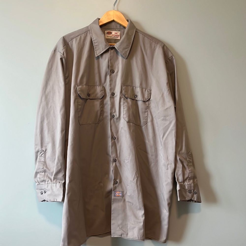 DICKIES GREY WORKSHIRT